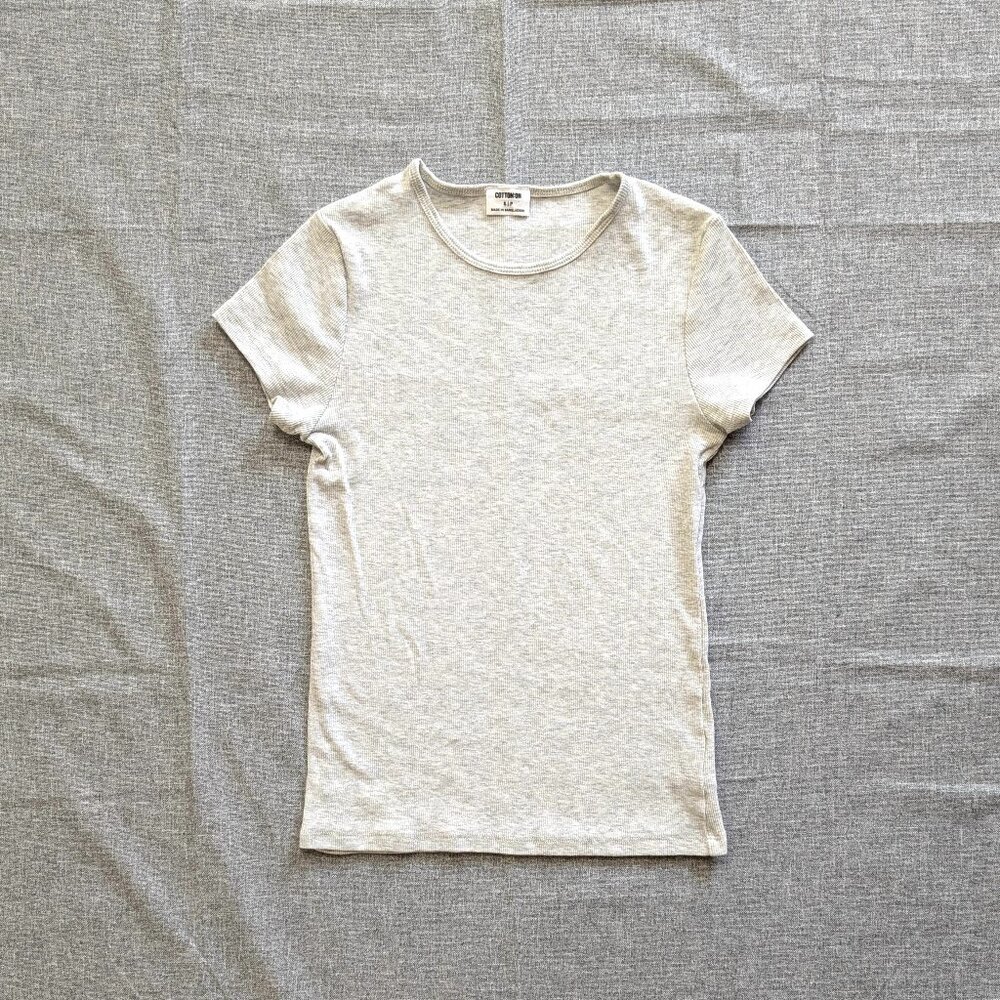 Cotton On Stretch Gray T-shirt